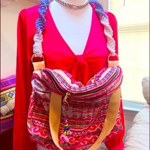 Adorable Recycled Denim Boho Bag! ❤️🛍🧜‍♀️💕
